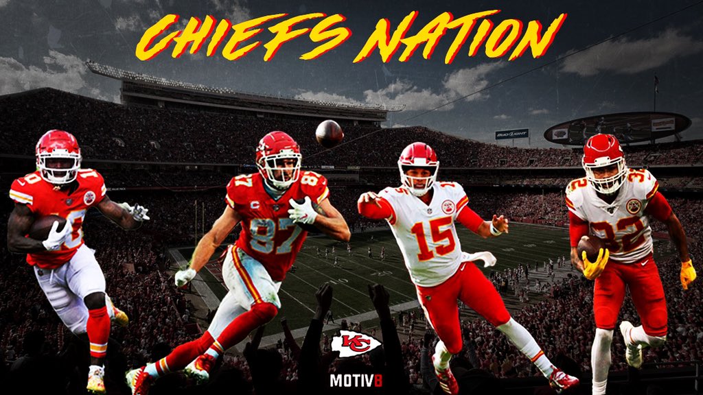 OfficialMotiv8's tweet photo. How about them @Chiefs tho!! 👀 🔥.. Custom poster we did!! Gotta love it!!
🏈 ❤️💛❤️💛
•
•
•
#kansascity #kansascitychiefs #chiefs #chiefskingdom #chiefsfootball #chiefsnation #kcmo #graphicdesign #graphics #kcgraphicdesigner #motiv8 https://t.co/Y3C6WNWuZH