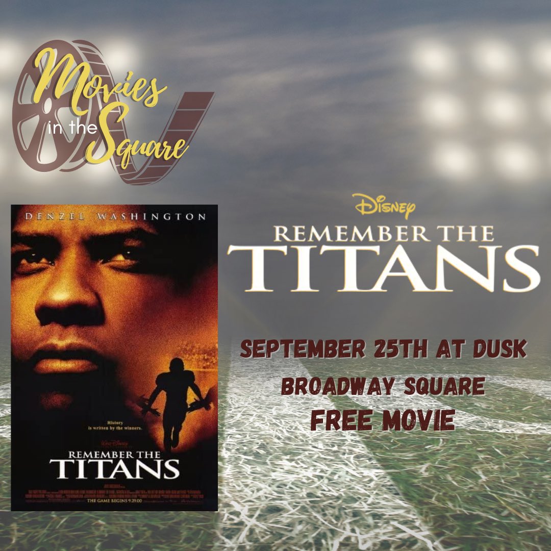 Ashland_KY's tweet photo. Final Movie in the Square this Saturday Sept 25th at dusk! Create memories with us!
#ashlandky #thedistrictaky #VisitAKY #createwithusaky https://t.co/wP0MrDrEXt