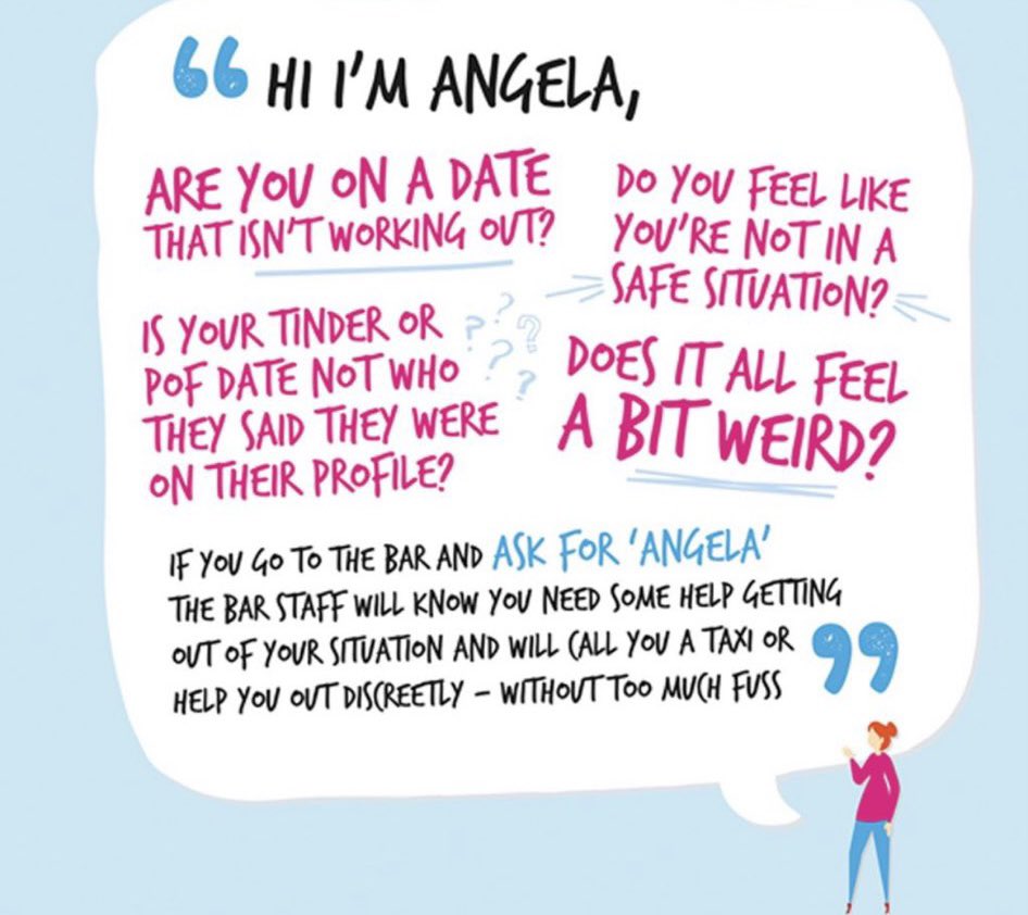 Angela is always on duty for you…❤️