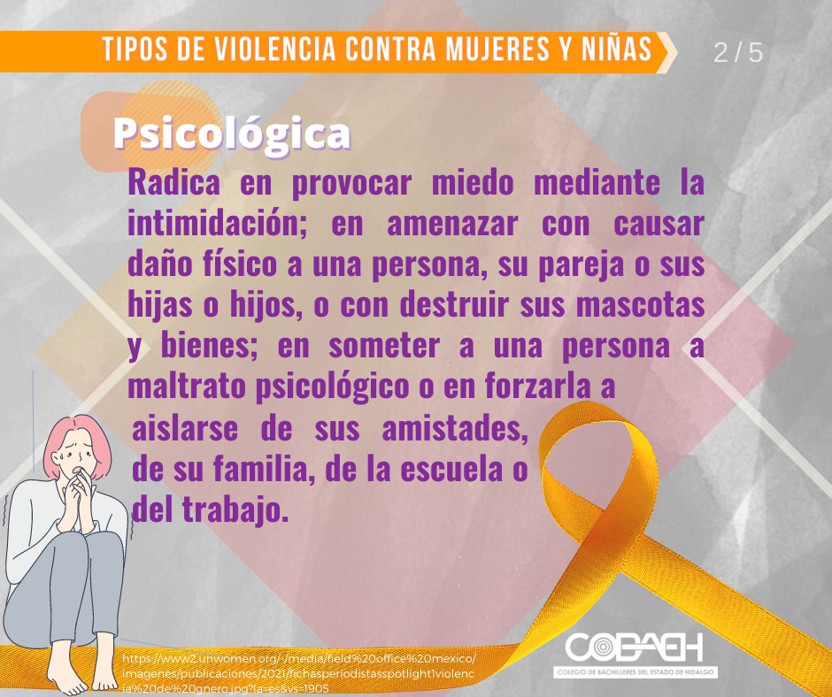 COBAEH_HGO's tweet photo. Juntos erradiquemos la violencia y discriminación en contra de las niñas y mujeres. https://t.co/vvUpQKlSy1