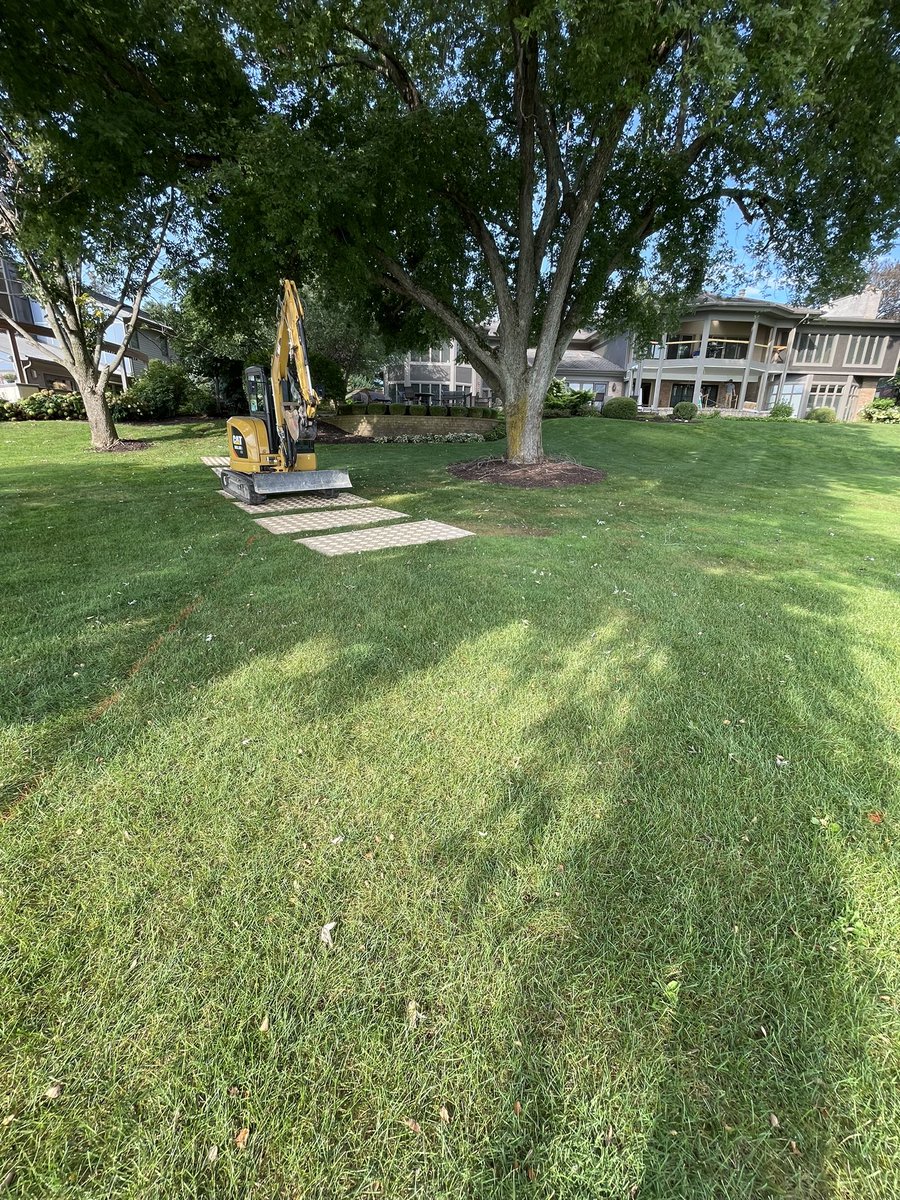 ThePropertycom2's tweet image. Starting a fire pit patio project on Winona Lake. Final pictures coming after a week of rain comes to a halt. #winonalake #landscaping #hardscaping #propertymanagement #warsawlandscaper #syracuselandscaper #unilock #caterpillar #ditchwitch