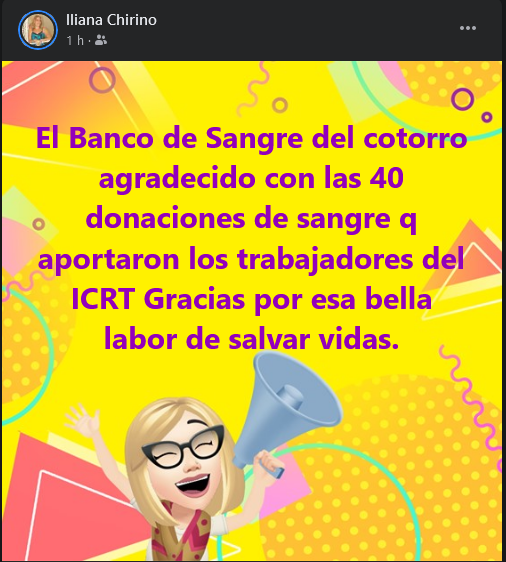.@IcrtCuba, <a href="/UJC_ICRT/">UJC_ICRT 🇨🇺</a> y @BuroIcrt le agradecen a todos los trabajadores que hicieron posible esta noble acción!
