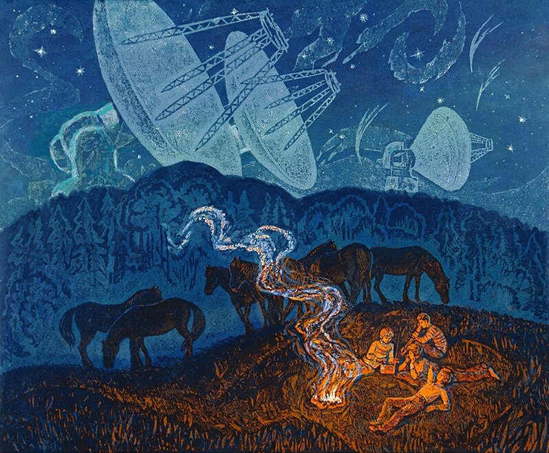 земля слушает картина. - "земля слушает" (1965). д.