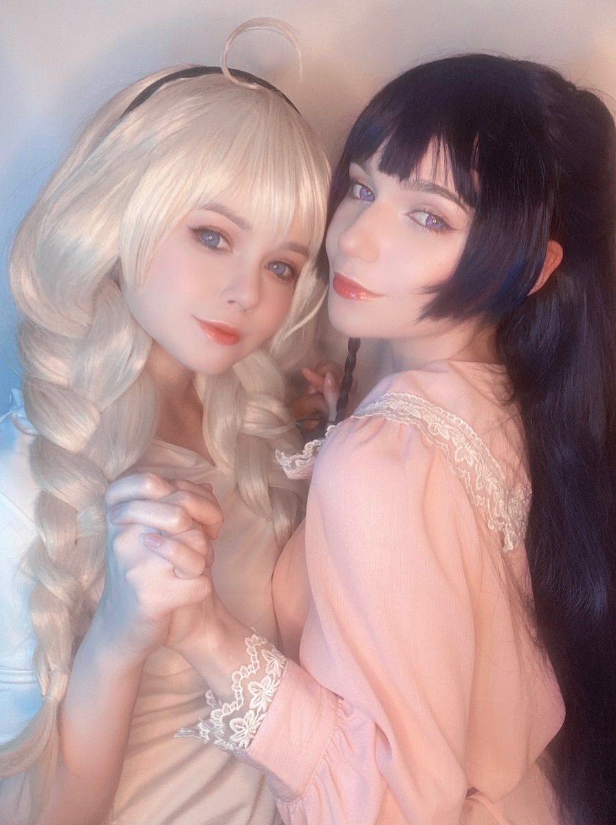 - 𝘔𝘦𝘪-𝘴𝘦𝘯𝘱𝘢𝘪~

just me and @michi_kyunn as KiaMei ♡ 
wait for HoV and HoT by us!

#HonkaiImpact3rd #崩坏3rd https://t.co/mKPFfRviQf