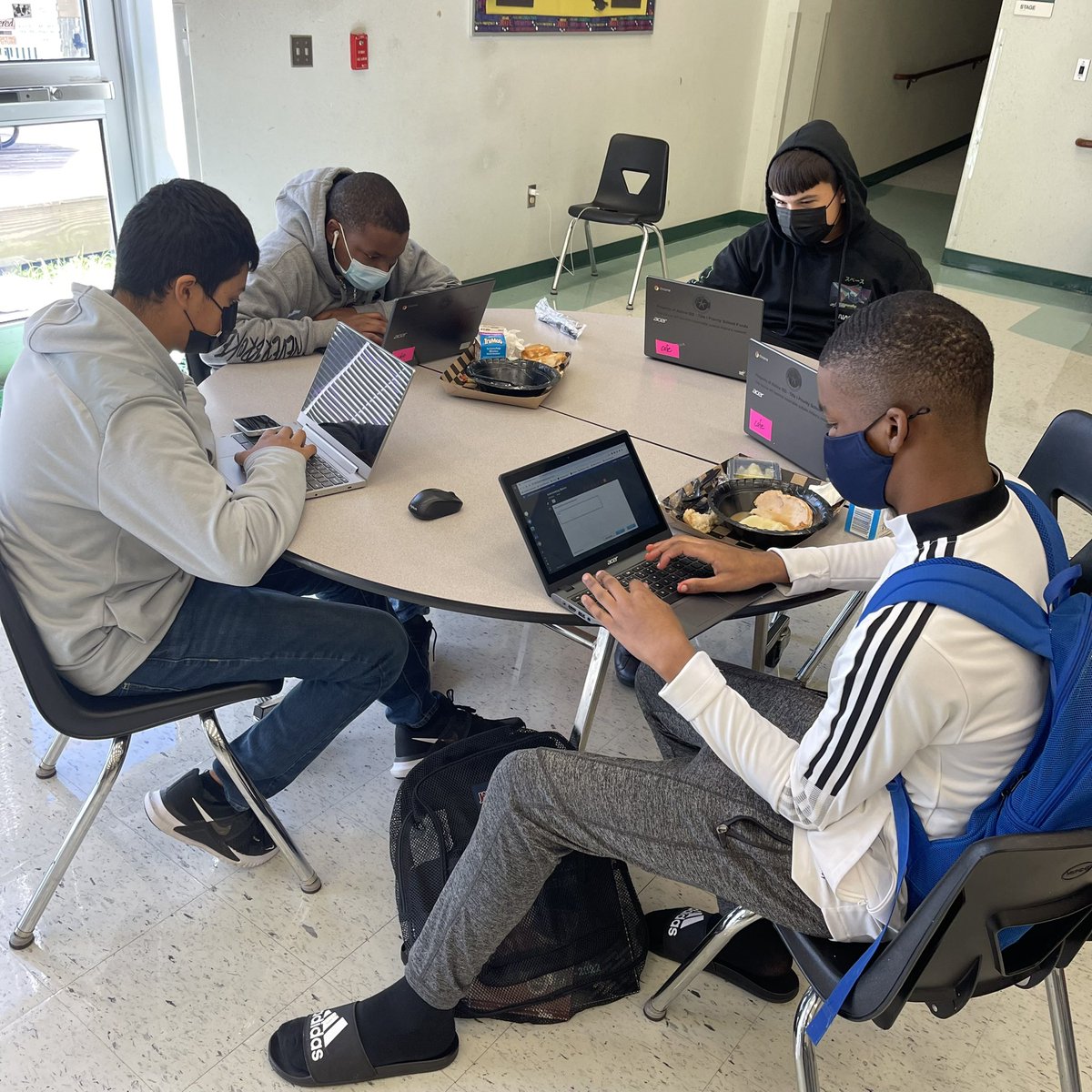Hall Success Academy_8G (@hsa_8g) on Twitter photo This was such a wonderful sight to see! A group of our <a href="/HSA_8G/">Hall Success Academy_8G</a> students decided to work on their <a href="/AldineVS/">AldineISD OLL / VS</a> classes during lunch! There is a friendly competition brewing to be the first 8G male to earn HS credit! <a href="/mrdelk72/">Fred Delk</a> @HSA_Counselor <a href="/OOT_AldineISD/">Office of Transformation</a> #HSAgoforthegoal This was such a wonderful sight to see! A group of our <a href="/HSA_8G/">Hall Success Academy_8G</a> students decided to work on their <a href="/AldineVS/">AldineISD OLL / VS</a> classes during lunch! There is a friendly competition brewing to be the first 8G male to earn HS credit! <a href="/mrdelk72/">Fred Delk</a> @HSA_Counselor <a href="/OOT_AldineISD/">Office of Transformation</a> #HSAgoforthegoal