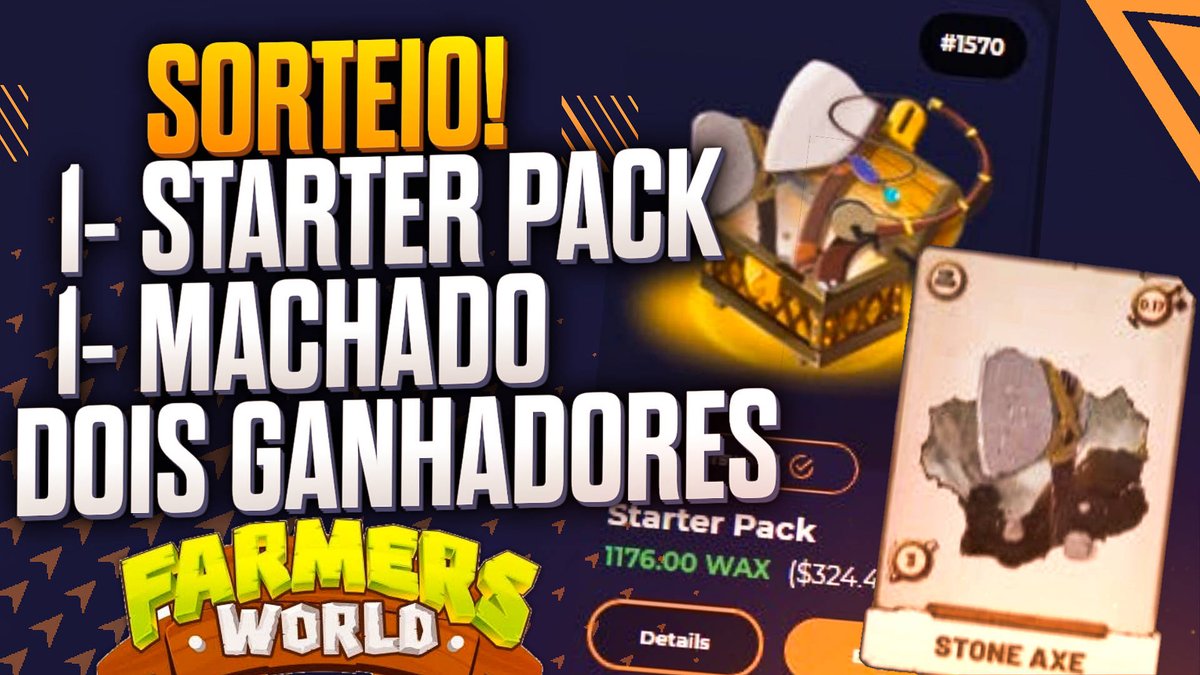 FEDER (@eufeder) on Twitter photo COMO PROMETIDO ESSA SEMANA VAI ROLAR MAIS UM SORTEIO DE NFT DO <a href="/FarmersWorldNFT/">FARMERS WORLD</a> ENTAO PARA PARTICIPAR E SO SEGUIR DAR LIKE E RT NESSE POST LEMBRANDO QUE AGORA VAO SER DOIS GANHADORES
ISSO MESMO DOIS GANHADORES BOA SORTE!! COMO PROMETIDO ESSA SEMANA VAI ROLAR MAIS UM SORTEIO DE NFT DO <a href="/FarmersWorldNFT/">FARMERS WORLD</a> ENTAO PARA PARTICIPAR E SO SEGUIR DAR LIKE E RT NESSE POST LEMBRANDO QUE AGORA VAO SER DOIS GANHADORES
ISSO MESMO DOIS GANHADORES BOA SORTE!!
