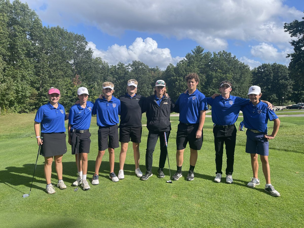 Ready to go for today’s match at Overlook against Hollis-Brookline and Trinity. <a href="/Winnawar/">WinnacunnetAthletics</a>