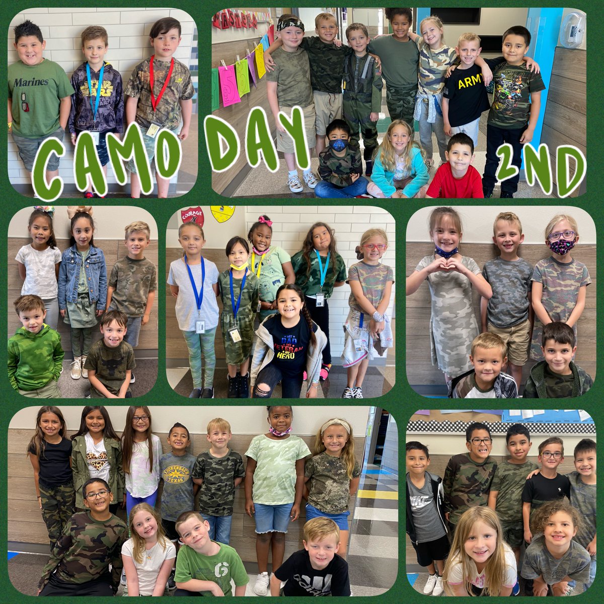 SimpsonElement1's tweet image. Day 4 of College and Career Day! 💚 #simpsonstrong