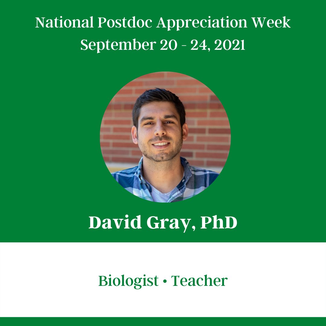 CIEStonyBrook's tweet photo. David Gray, PhD is part of Cohort 9 of the CIE’s IRACDA NY-CAPS postdoctoral scholars! His research focuses on Cell and Molecular Biology. #NPAW2021 #SBUPostdocs #IAmAPostdoc https://t.co/Dq1768bCxQ