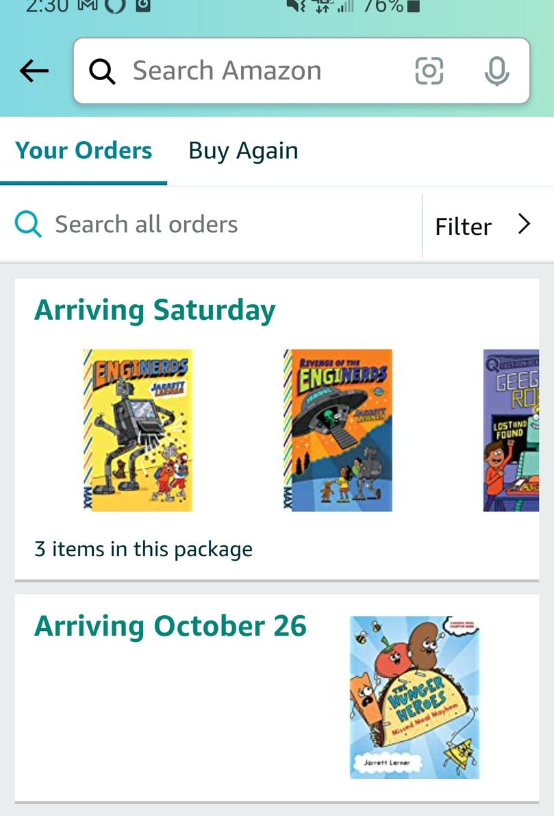 NicholeBergma10's tweet photo. Had an amazing Zoom call for our Children's Lit class with @Jarrett_Lerner Ordered all his books to share with my 5th graders!! Hopefully all our future author/illustrators can get a Zoom call too! #authorsintraining #futureauthors https://t.co/SLK98q74yF