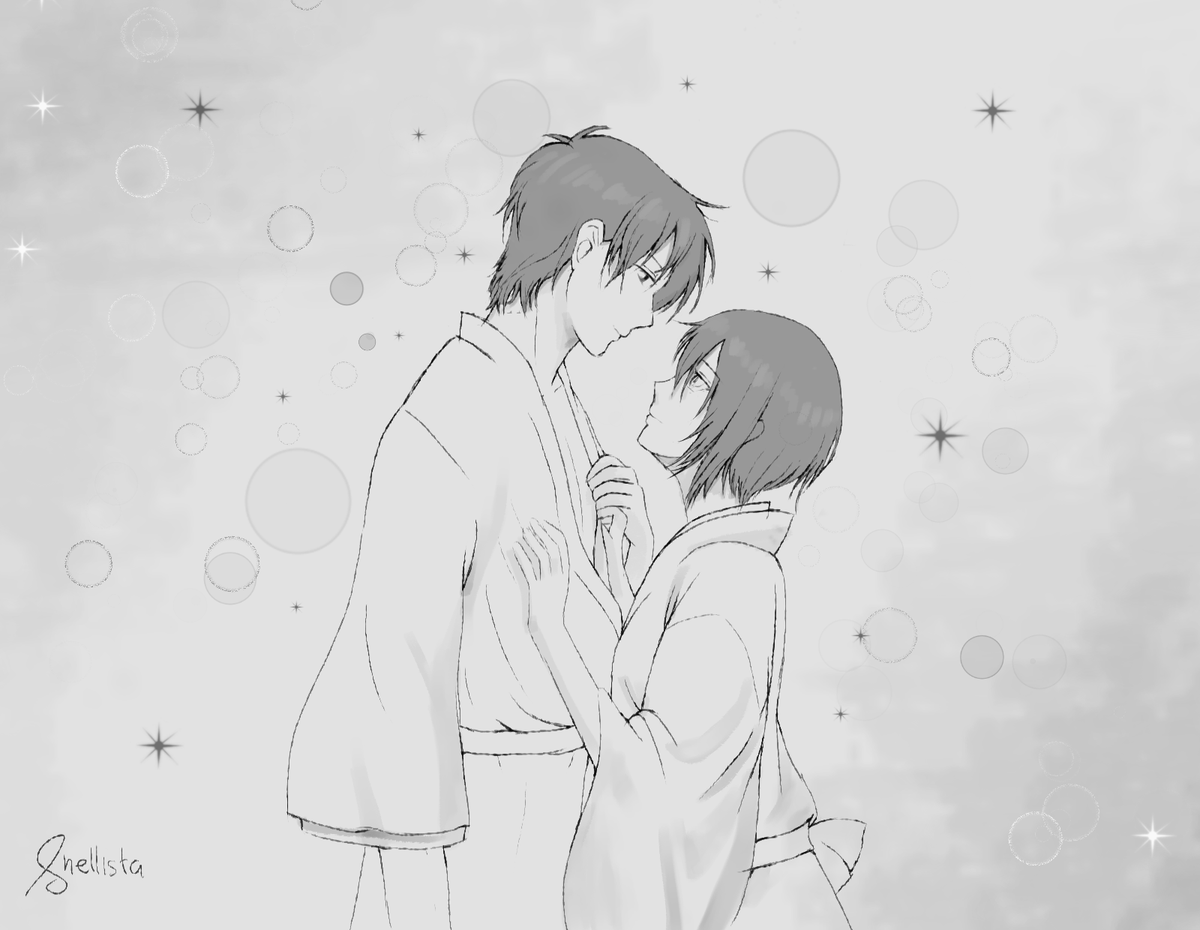 Shellista_'s tweet photo. "Akito, calm down and tell me slowly"

#Shigure #Akito #Akigure #FruitsBasket #fruba https://t.co/X6k6wcw44j