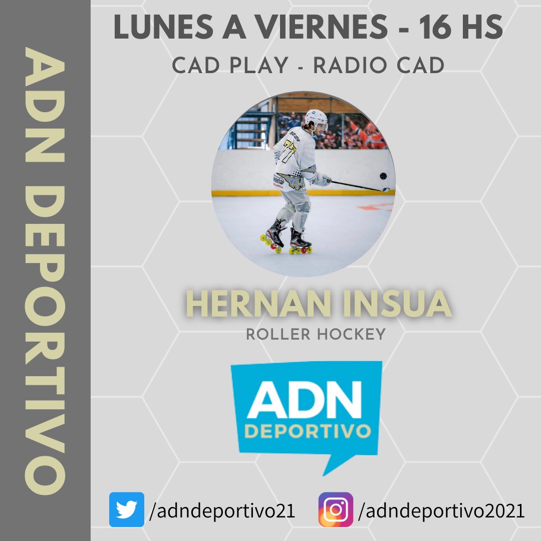 ❗️AHORA🎙Charlamos con Hernan Insua, integrante de la Selección Argentina de Roller Hockey
