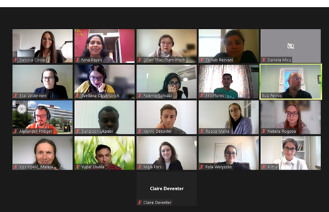 EIASM_org's tweet photo. 20 students from 17 schools and 8 countries are participating this week in the online #EDEN Doctoral Seminar on Experimental Research Design under the guidance of Prof. Bob Fennis, @univgroningen. #eiasm #mgmtresearch #phdlife https://t.co/GWrpmOEmdG