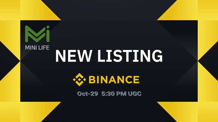 MLF_mini_life's tweet photo. 🔊🔉🔈🔉🔊🔉🔈🔉🔊🔉🔈we are excited to announce this goode news for MLF holders.. 
📢📢📢📢📢📢📢📢  oct 29 th we are on moon baby 🌙 
Yes,  we listing on #BINANCE https://t.co/3unE7df4qj