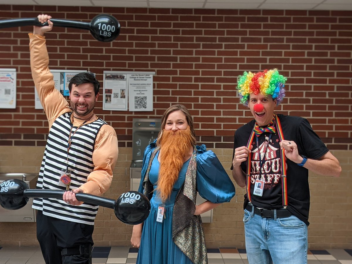 #LetsGoSpartans "Tame the Tigers" spirit day (circus day). #AllAboutThatSchoolSpirit #7LSpartanStrong <a href="/SpiritofSLHS/">Spirit of SLHS</a>