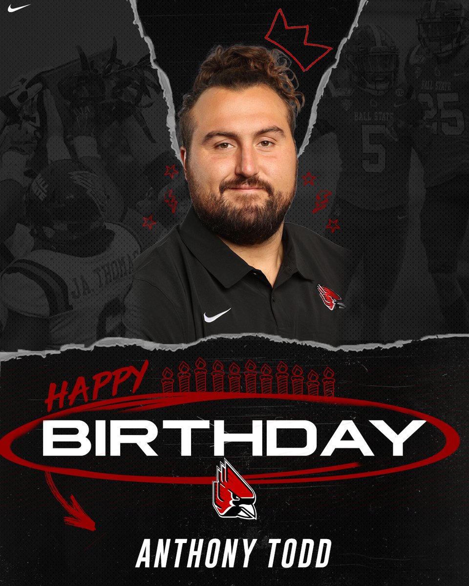 BallStateFB's tweet image. Join us is wishing Happy Birthday to Redshirt 5th Year Offensive Lineman Anthony Todd! @Anttodd72