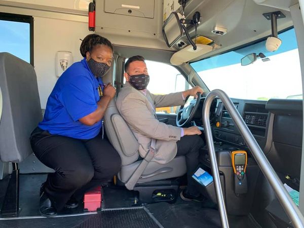 PfISDHR's tweet photo. Great opportunity today to serve our bus drivers and monitors! Thank you @pfisd Transportation Department for all that you do!
#Together #Pforward https://t.co/UQfgkPw0Iv