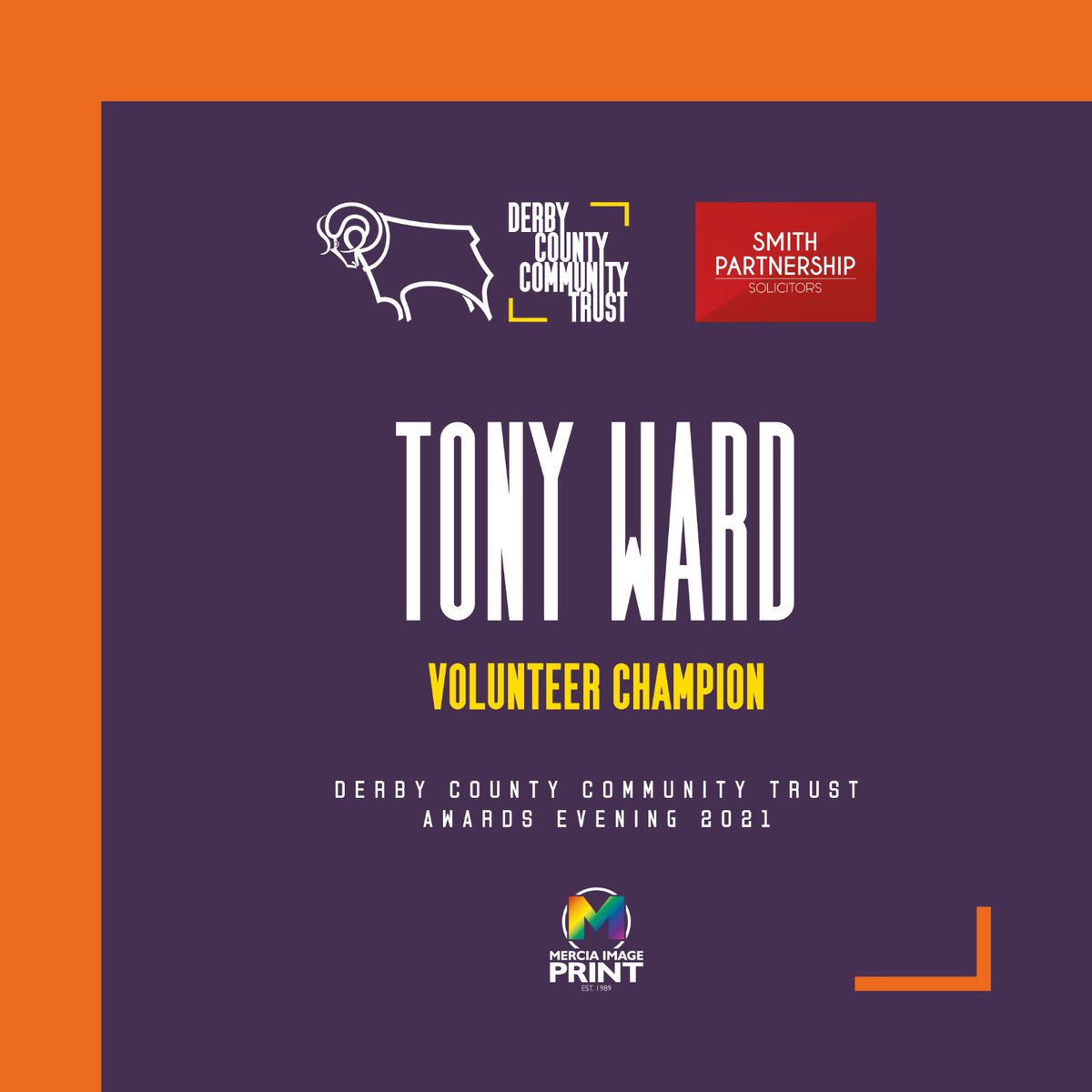 Derby County Community Trust 🐏 tweet media