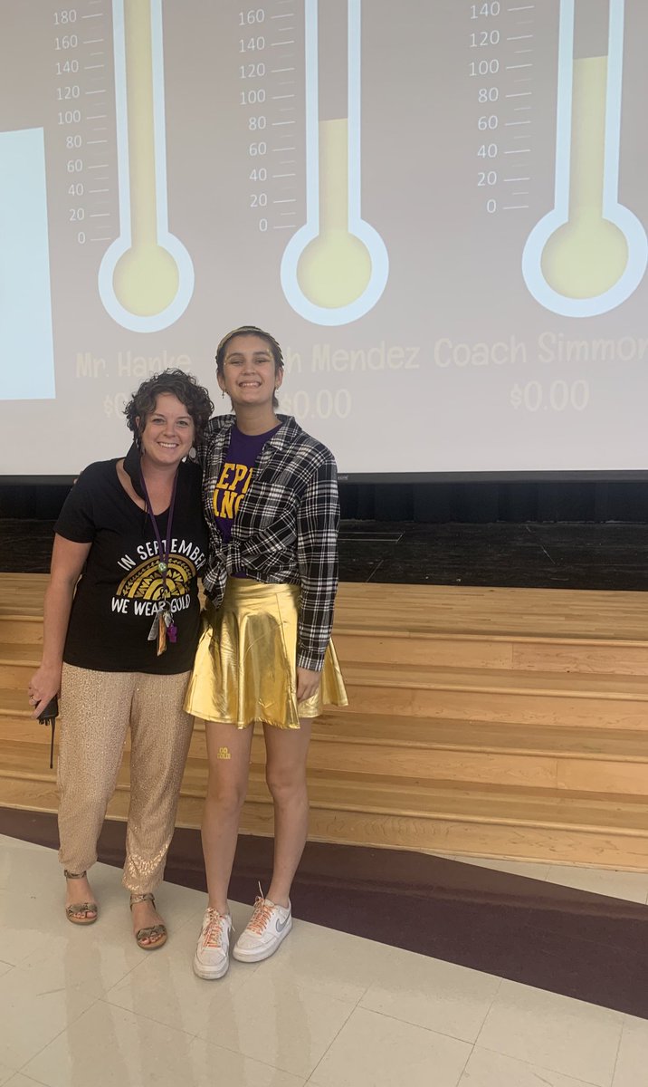 Ahhh! These kiddos &amp; their big hearts! 
💛💛💜💛💛💜💛💛
The PRMS community had raised more than $500 before the first bell rang for Childhood Cancer Awareness month to support Camp Discovery! <a href="/Supt_comalisd/">Andrew</a> <a href="/cisdnews/">Comal ISD</a>