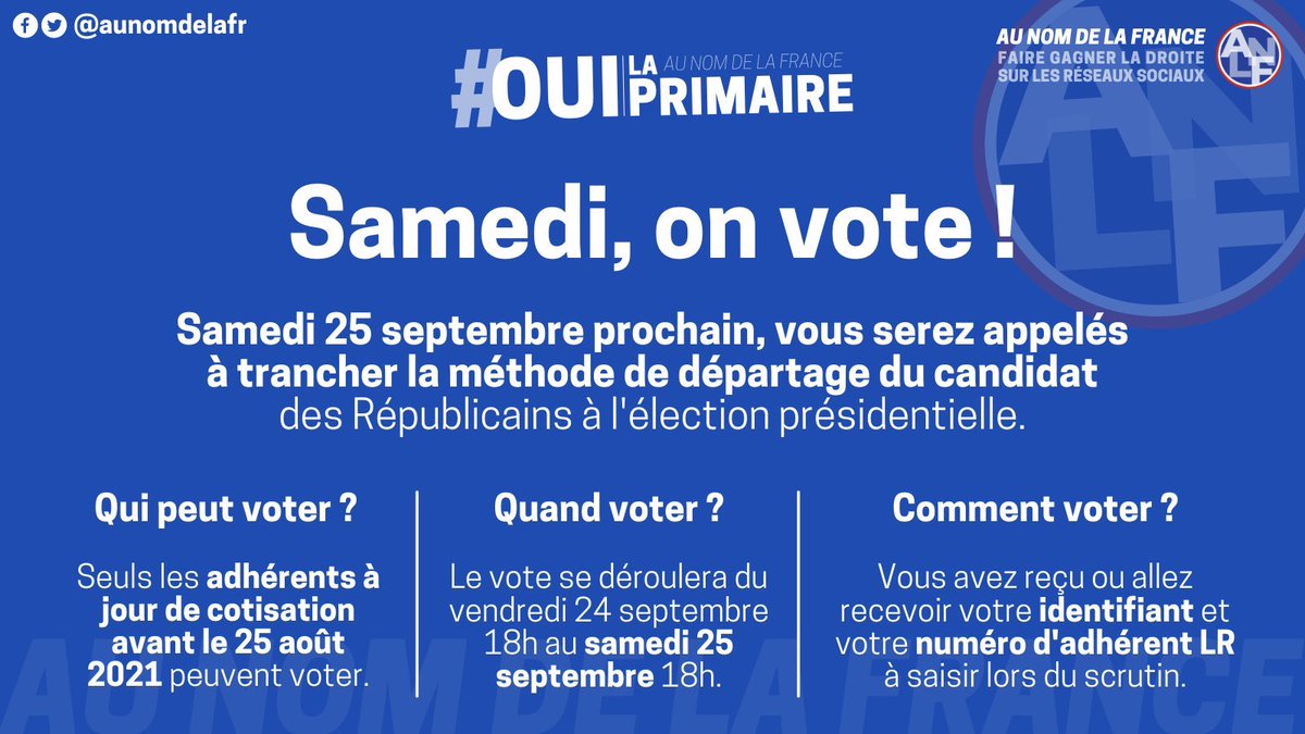 cvirikgazouille's tweet photo. C’est un bonheur de voter pour la primaire dont sortira le candidat LR et en même le futur Président de la République. J’en suis sûre. La primaire est vitale pour la démocratie interne, elle est aussi vitale pour la France. #Le25jeDecide #OUIlaPrimaire https://t.co/YBf12t5emK