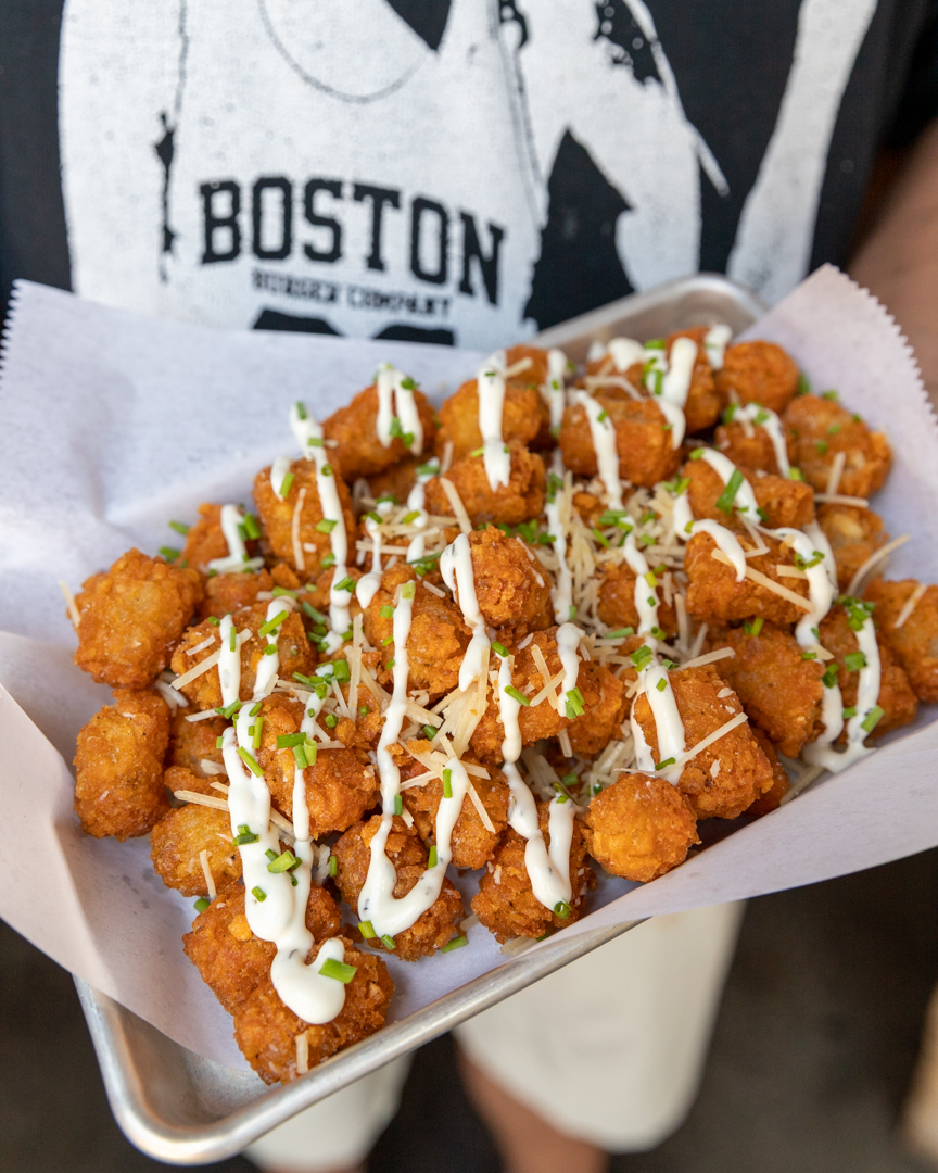 Don’t miss our September tots special! This month we’re saying “Everyday I’m Trufflin” with these golden tots tossed in truffle oil, parmesan cheese, sea salt, and a drizzle of lime aioli.