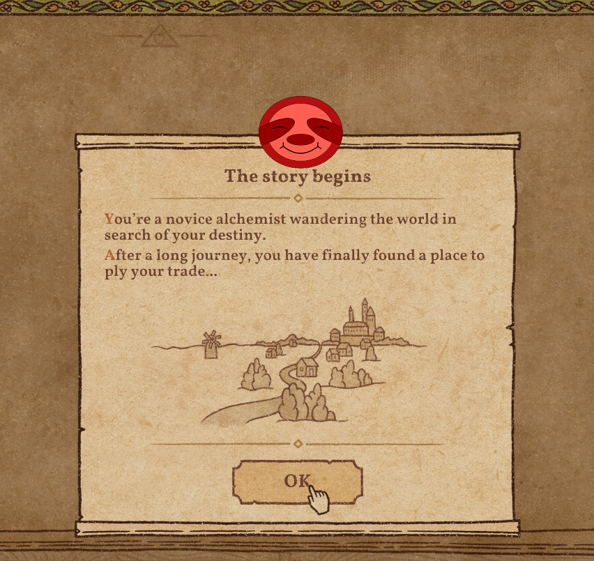 aSlothJourney's tweet photo. Happy thursday!! Trying out for Indie thursday #PotionCraft by @niceplay_games for the first time! It was released into early access on the 21th of september. Come learn alchemy with me at https://t.co/rJBhROnKax
#indiegame #firstplaythrough #twitch #stufftowatch https://t.co/00ZLZF4hdq
