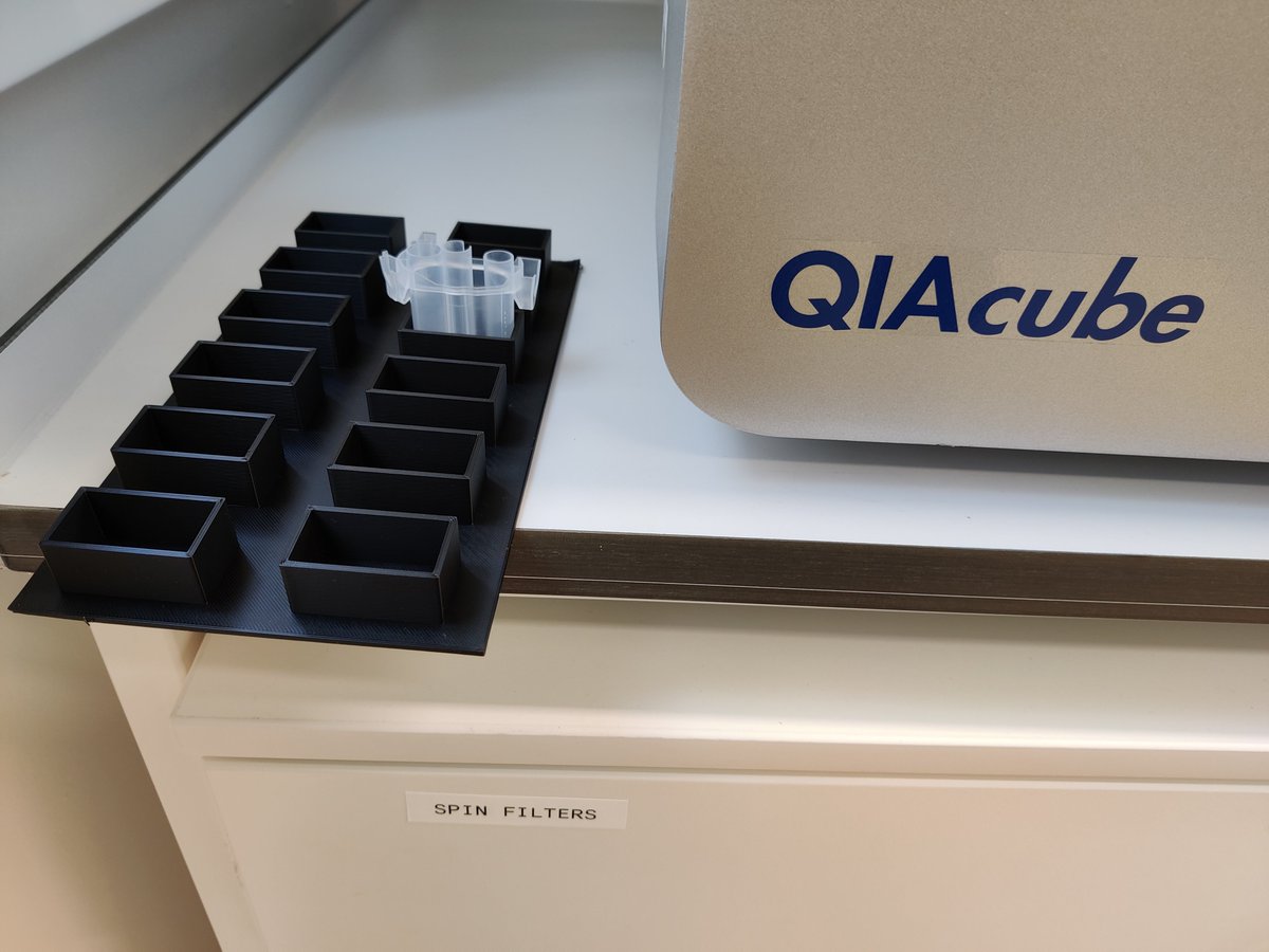 kirk3gaard's tweet photo. If you ever miss a spare tray for the adapters that go with your #qiacube and have access to a #3dprinter #labware
https://t.co/8zUhnD5L4v https://t.co/K2WUCcO0IS