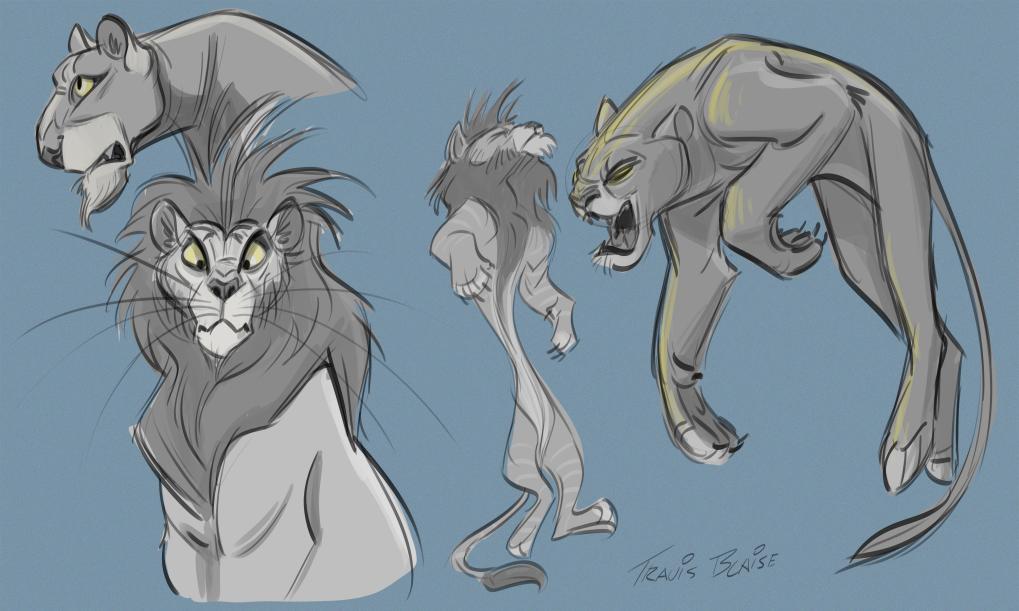 SketchtoAnimate's tweet photo. Here's a couple of #lion designs I drew for one of our patrons on #CoffeeAndDraw. I was trying to show how to push style in #characters. Exploring different #shapes and ratios on your characters can help invoke #style in your #designs! https://t.co/TK9QCmRhwc