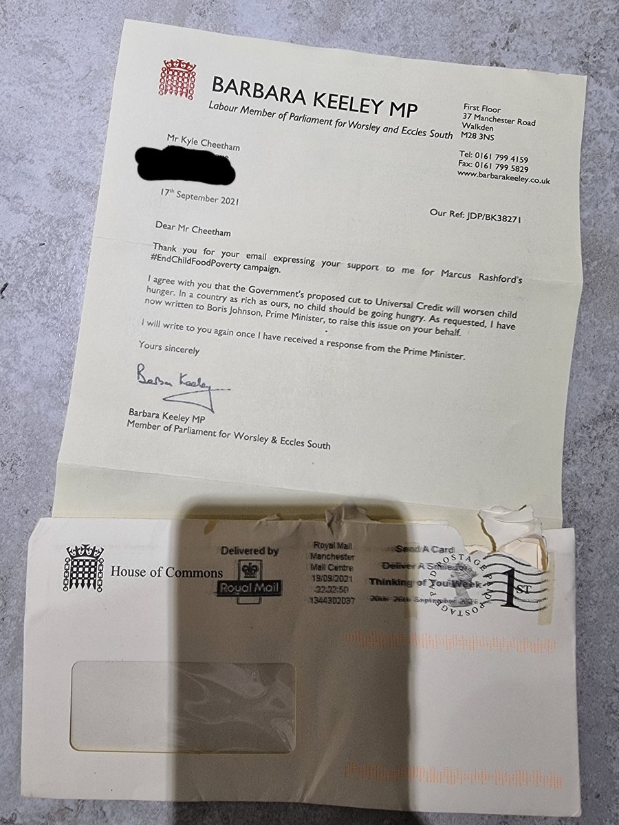 They're listening, keep going <a href="/MarcusRashford/">MR14</a>! 👏🏽 #EndChildFoodPoverty #WriteNow 

Write to your MP - link below 👇🏽