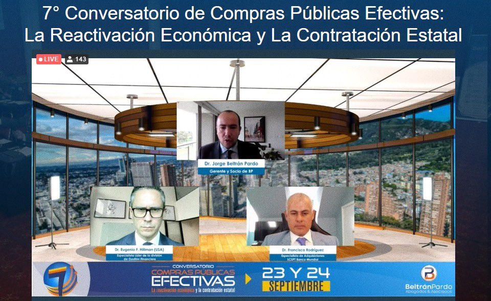 bpaabogados's tweet photo. En nuestro #PANELINTERNACIONAL se concluye q para incorporar criterios de sostenibilidad en procesos de contratación es imprescindible analizar su viabilidad, so pena de causar impactos negativos en innovación, precio, competencia y otras materias del proceso 👐🏽📑🇨🇴💸 https://t.co/mDWTgOjtvS