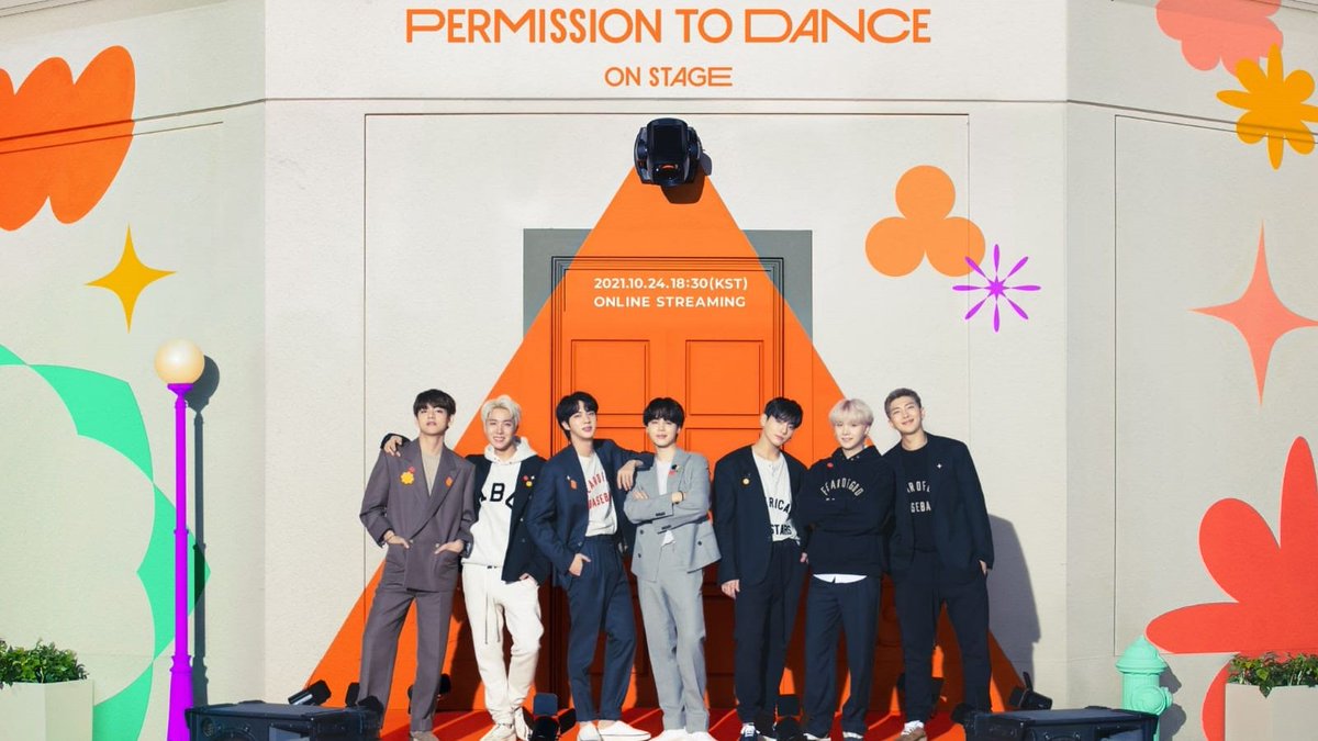 BTS Permission to Dance on Stage will be an online concert and will are at 18:30 KST on Oct 24, 2021. The concert will be available to watch live from anywhere in the world.

#PermissionToDanceOnStage