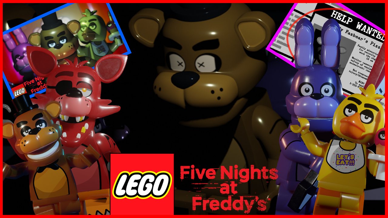 LEGO FIVE NIGHTS AT FREDDY'S! Lego FNAF 