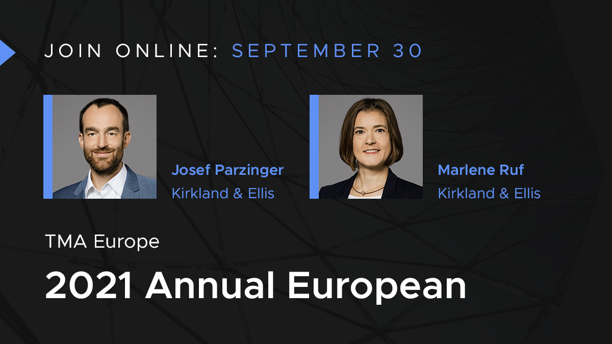 Partner Josef Parzinger will host the "Prospects &amp; Pitfalls of Restructuring &amp; Exit Financing" panel and associate Marlene Ruf will host the "Government-Backed Loans in Financial Restructurings" panel at the upcoming <a href="/TMAEurope/">TMA Europe</a> 2021 Annual European. More: bit.ly/3i43cJY