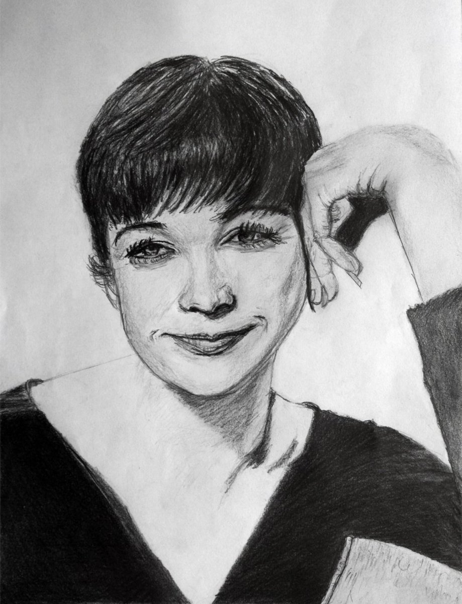 PETUNIA_PETU_'s tweet image. ¡¡#Retoextra!! #ShirleyMacLaine #Pintamonas @doorlessroom #Retrato #Lápiz #Tinta #Dibujo
