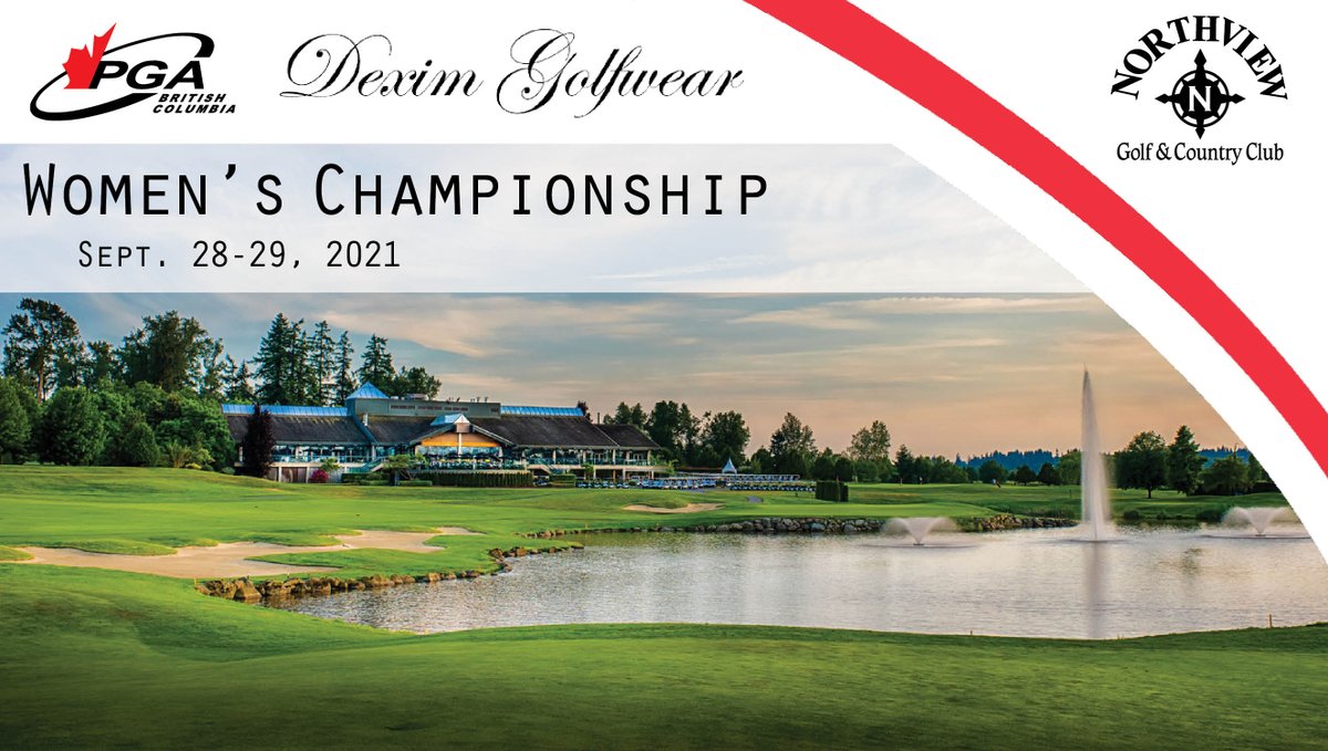 The 2021 PGA of BC Women's Championship presented by Dexim Golfwear is set for Tuesday and Wednesday on the Ridge Course at @NorthviewGolfCC!

Check out our tournament preview, including comments from Northview's own <a href="/lmanion13/">Lindsay Teron</a> and host HP <a href="/gpoolgolf/">Greg Pool</a>: pgabc.org/news/northview…