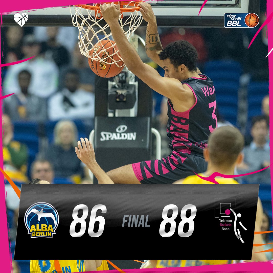 40. | 86:88 - YEEEEEEEEEEEEEEEEEEEEEEEEEEES!!!!! 
Wir schlagen den Deutschen Meister <a href="/albaberlin/">ALBA BERLIN</a> im <a href="/easyCreditBBL/">easyCredit BBL</a> Saisonauftakt!!!! Unsere Defense führt uns im Schlussviertel zum Sieg!

Foto: Tilo Wiedensohler

#HEARTBERG