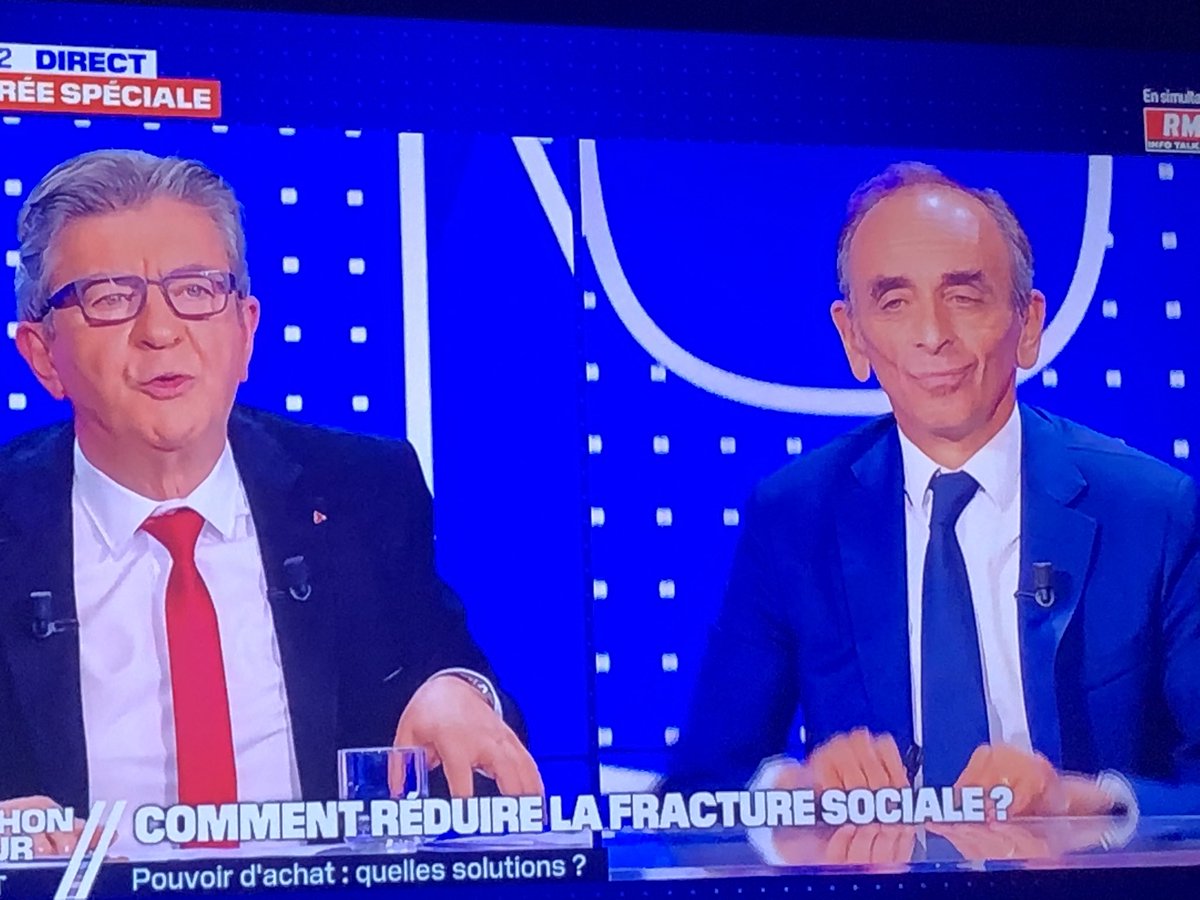 uNuL92's tweet photo. @hilux0695 Il réfléchi à comment jeter la faute sur l’islam par rapport à la fracture social #MelenchonVsZemmour https://t.co/gfQEF5HFUG