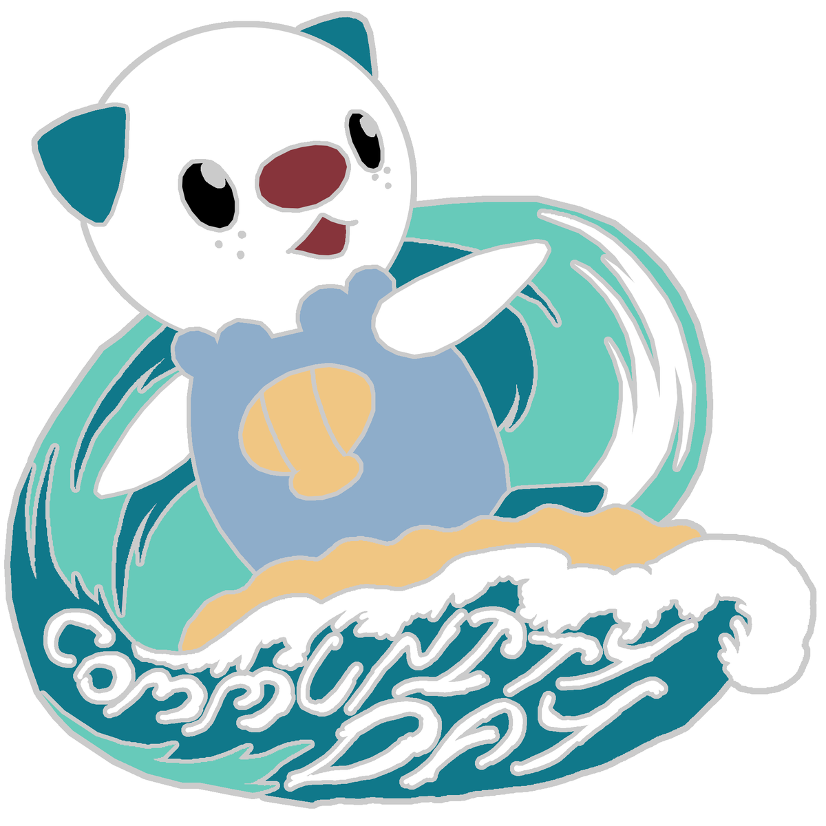 go_pins's tweet photo. After a slight delay, Oshawott Pins are available to order from https://t.co/rShgoBRBUv or https://t.co/ZnN7BrD8Sd https://t.co/ufUAAtKAVQ