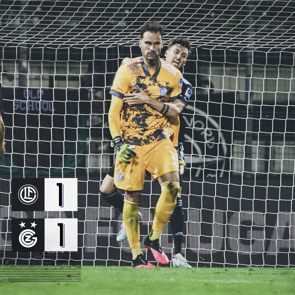 gc_zuerich's tweet photo. Durchatmen. Wir retten uns den Punkt in der Nachspielzeit.
#gc #zürich #traditionsclub #luggc https://t.co/B1FgnvItiz