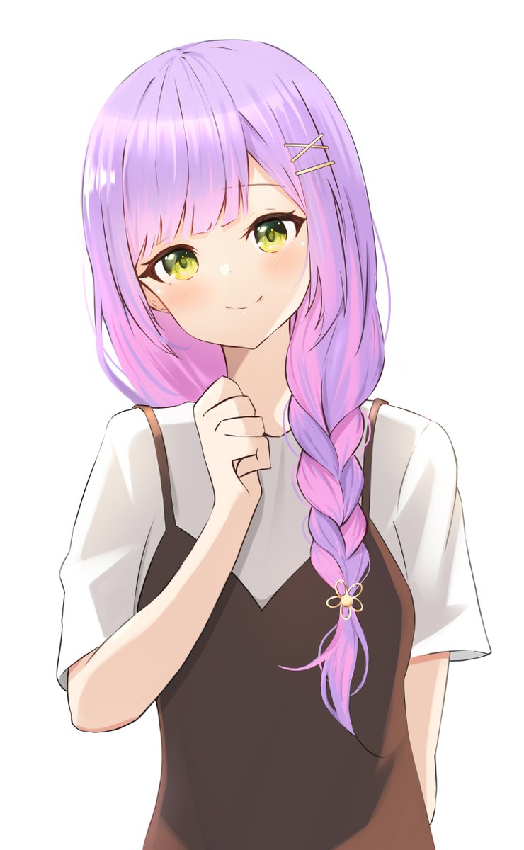 常闇トワ 「💜💜💜
#TOWART 」|Dreamoon👾のイラスト
