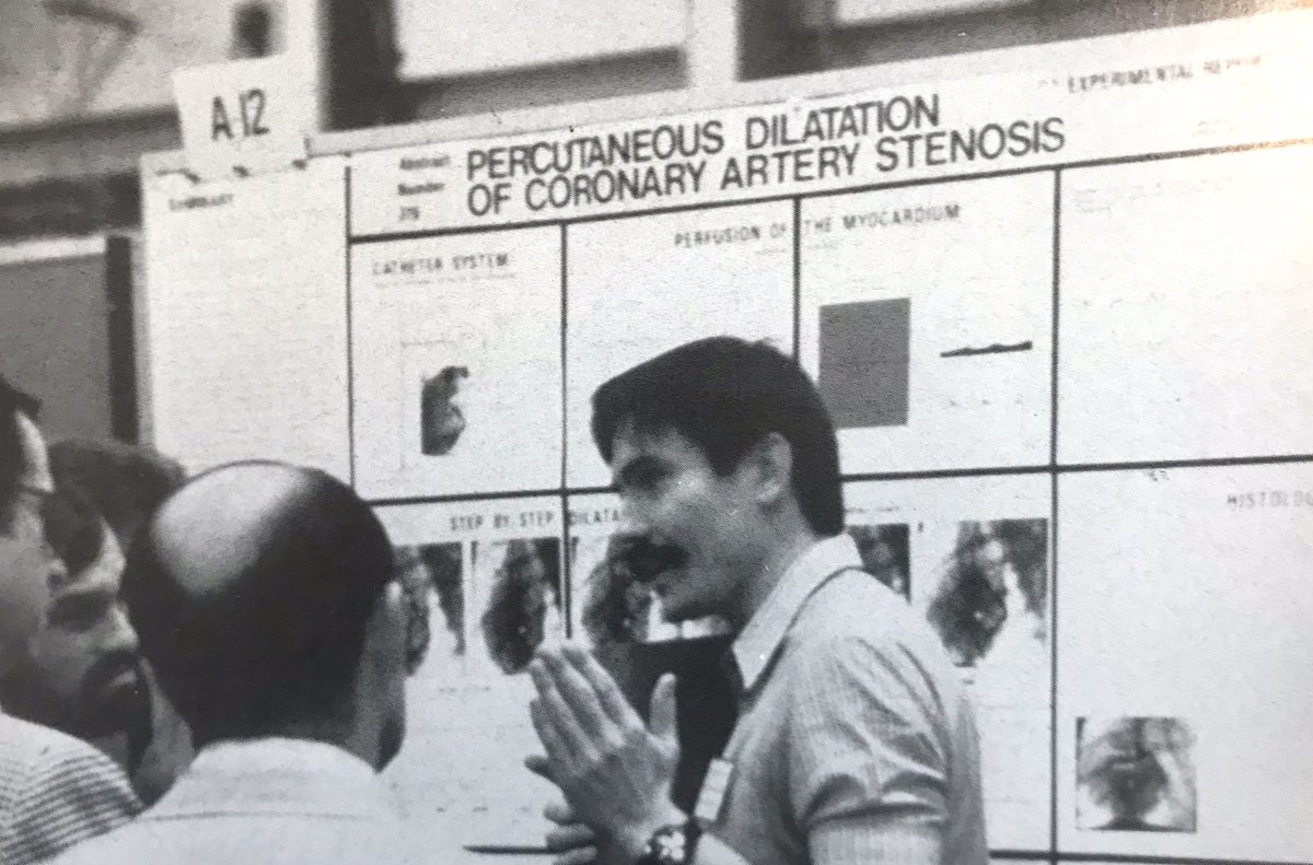 Javier Escaned (@jescaned) on Twitter photo PTCA was reported first as a poster, then as a letter to the editor in The Lancet (1978): humble first steps of a revolution in treating CAD patients. I love this picture of a yet unknown Andreas Gruentzig, makes you resonate with enthusiasm. @cardio_red1 <a href="/shci_sec/">ACI-SEC: Hemodinamica</a> PTCA was reported first as a poster, then as a letter to the editor in The Lancet (1978): humble first steps of a revolution in treating CAD patients. I love this picture of a yet unknown Andreas Gruentzig, makes you resonate with enthusiasm. @cardio_red1 <a href="/shci_sec/">ACI-SEC: Hemodinamica</a>