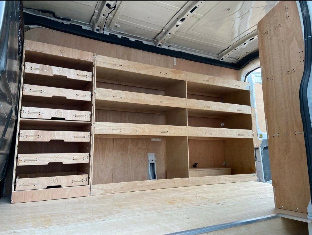 PlyRacking's tweet image. Spending hours looking for tools and fixings every morning?This is going to get you organised, saying you time and money.
Racking starts at £185,this one is £675 plus delivery.you don't need to be paying £4500 on metal racking.This looks better and more cost effective