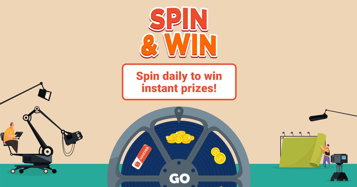 lezcabz's tweet photo. Win instant prizes for every spin including Shopee coins, vouchers, products and more! Spin now! https://t.co/BZUXKMiJij https://t.co/a3MQB6riZY