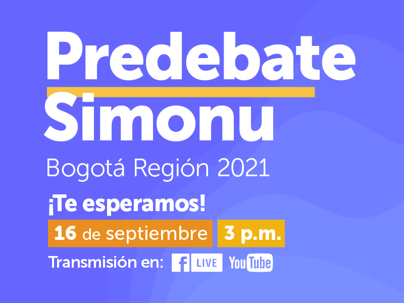 Educacionbogota's tweet photo. Por primera vez se realizará la transmisión de un #predebate de #SimonuBogotáRegión2021 para fortalecer la preparación de las nuevas delegaciones y docentes de la estrategia pedagógica de formación ciudadana.
📆16 sep
⏰3 p.m.
+Info https://t.co/FbxeqkvyFI https://t.co/VR6PsgLRQp