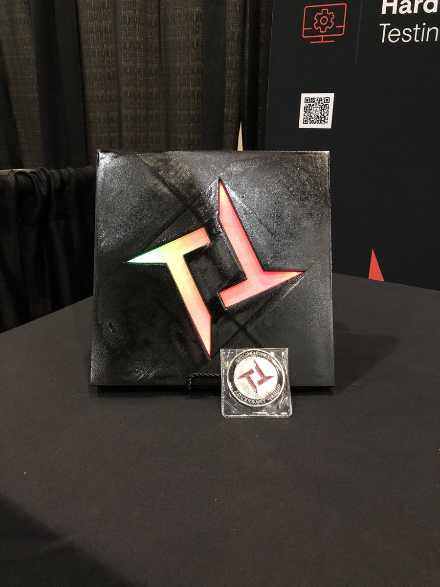 Tiger_Infosec's tweet image. Our first in person conference since March 2020!!!  Stop by our table and see what the Secureworks Adversary Group is up to these days. The first person to stop by and tell me the super secret password will get one of our challenge coins. #SwAG @Secureworks @GrrCON