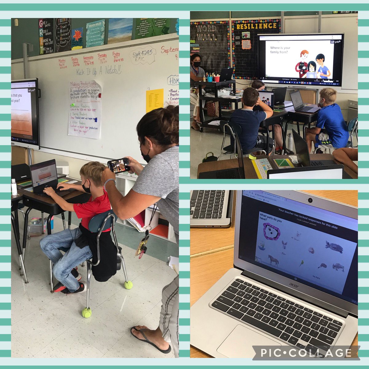 mrsklipfel's tweet image. Ss and T @TeamMurphy4 were so excited to try @PearDeck #BacktoSchool2021 It makes my ♥️ grow to see the #engagement #learningatitsbest happening #Peartember 🍐