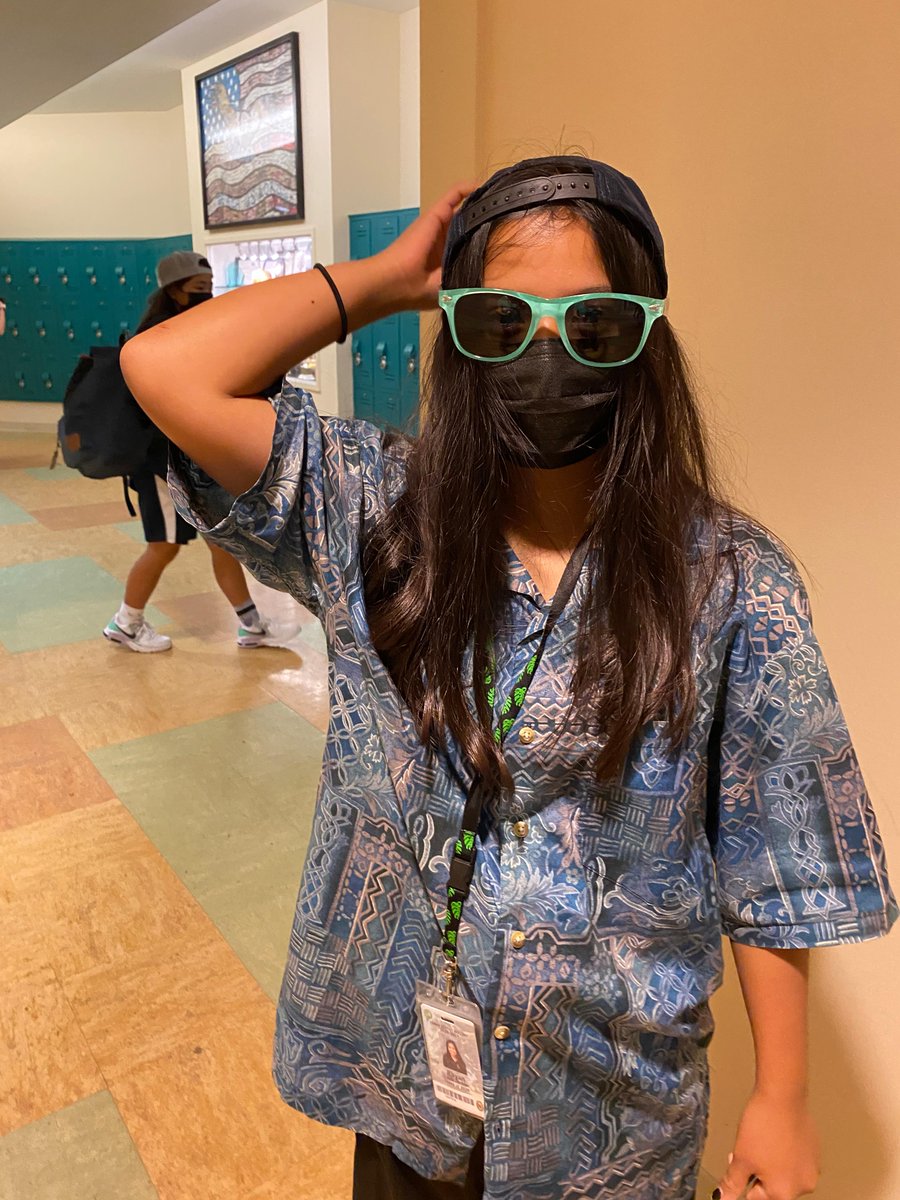 Wacky Wednesday fun on the Middle School campus #latepost #hbaeagles #workhardplayhard