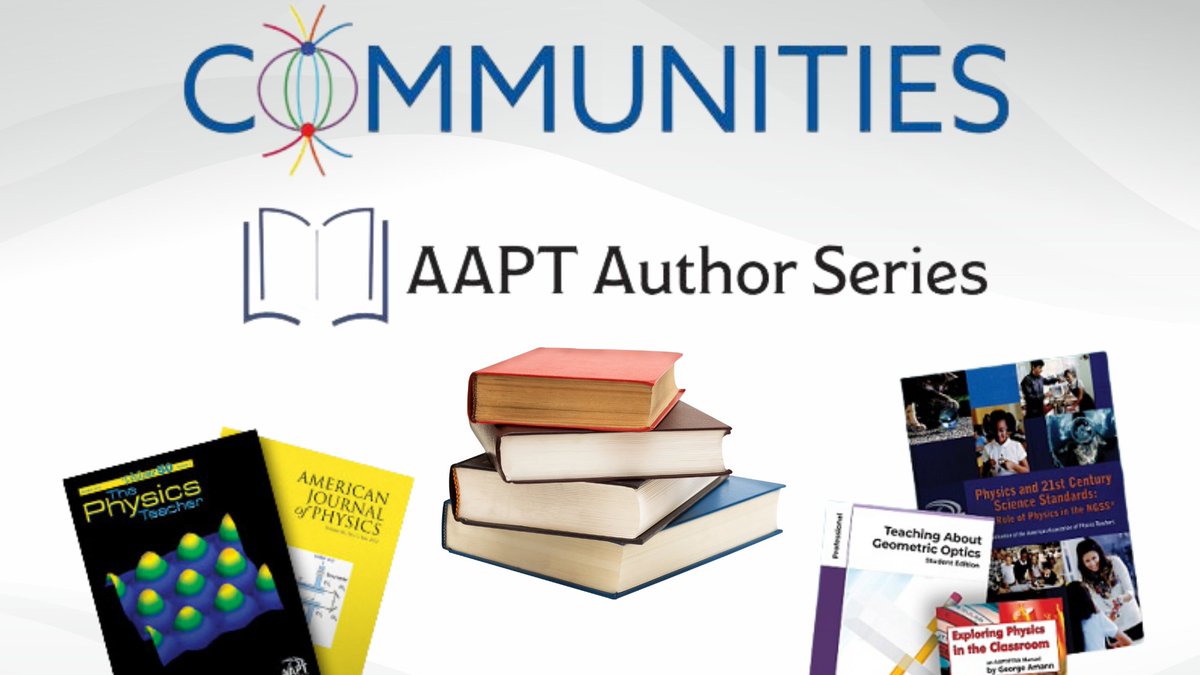 AAPTHQ's tweet photo. Join us in the COMMUNITIES platform for the next AAPT Author Series on October 5 at 7:00 pm ET for a discussion of The true story of Newtonian gravity with author Eugene Hecht from the American Journal of Physics. - https://t.co/kesY0L0WY4 #aaptcommunities #aaptauthorseries #AJP https://t.co/9sgRsjumjB