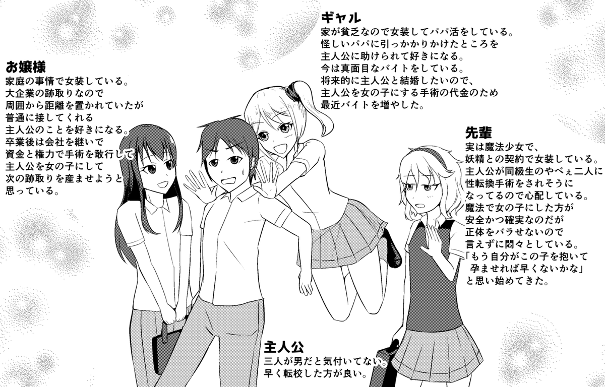 ヒロイン全員が男の娘の学園ラブコメっていうよくある話 まと 夏コミ新刊dl販売中の漫画