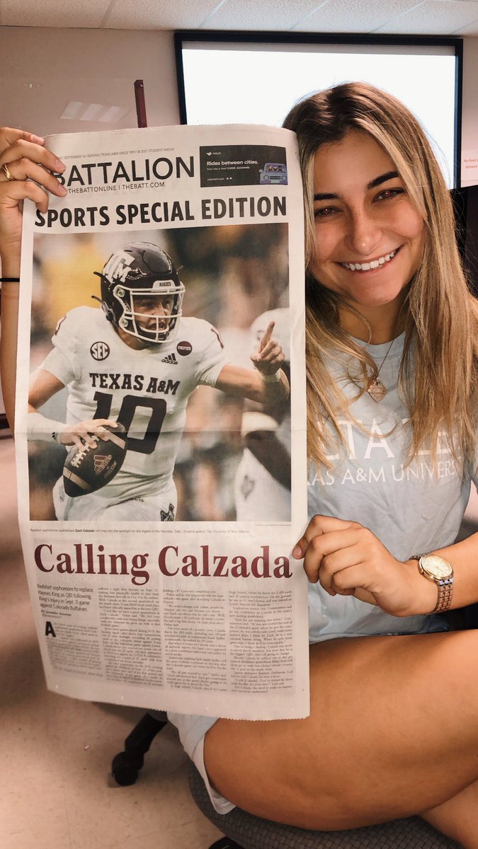 JennyStreeter3's tweet photo. Another week, another print edition &amp; sports cover story for @TheBattOnline ! https://t.co/v9nuUP3mqa